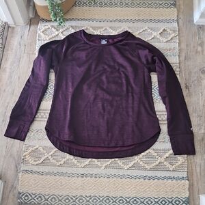 Champion Women's Long Sleeve Top - Deep Purple